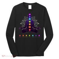 Yoga Chakra Spiritual Body System Meditation Long Sleeve Shirt thumb 0