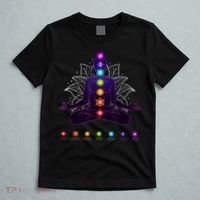 Yoga Chakra Spiritual Body System Meditation T-Shirt thumb 5