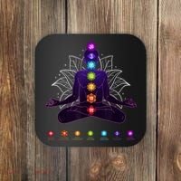 Yoga Chakra Spiritual Body System Meditation Coaster thumb 0