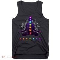 Yoga Chakra Spiritual Body System Meditation Tank Top thumb 0