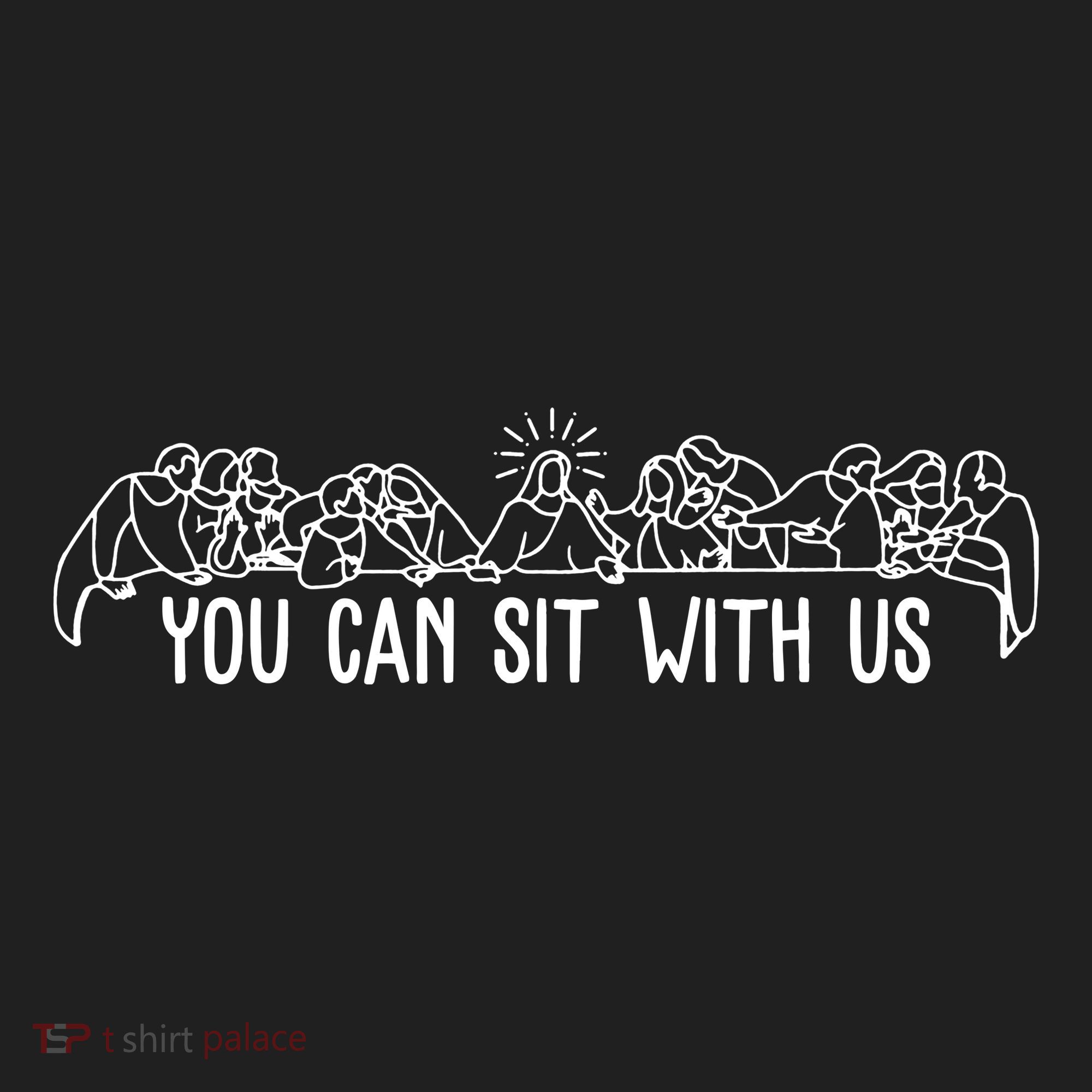 You Can Sit With Us Twelve Apostles Christianity Women's Sweatshirt