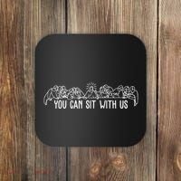 You Can Sit With Us Twelve Apostles Christianity Coaster thumb 0