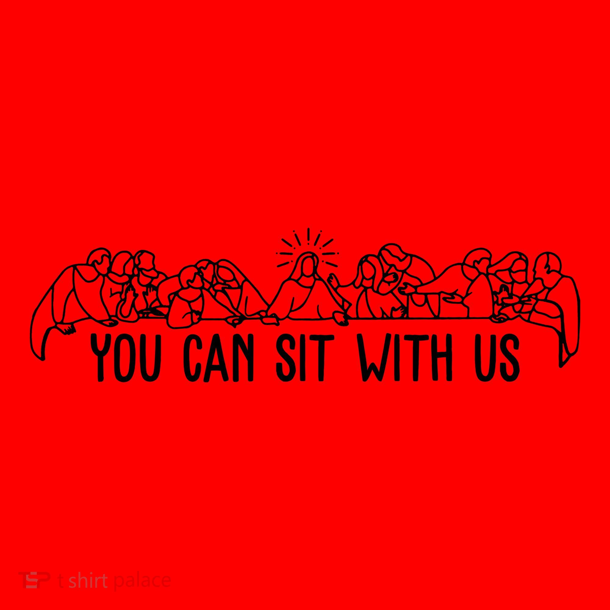 You Can Sit With Us Twelve Apostles Christianity Santa Hat