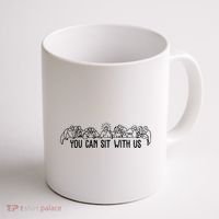 You Can Sit With Us Twelve Apostles Christianity Coffee Mug thumb 1