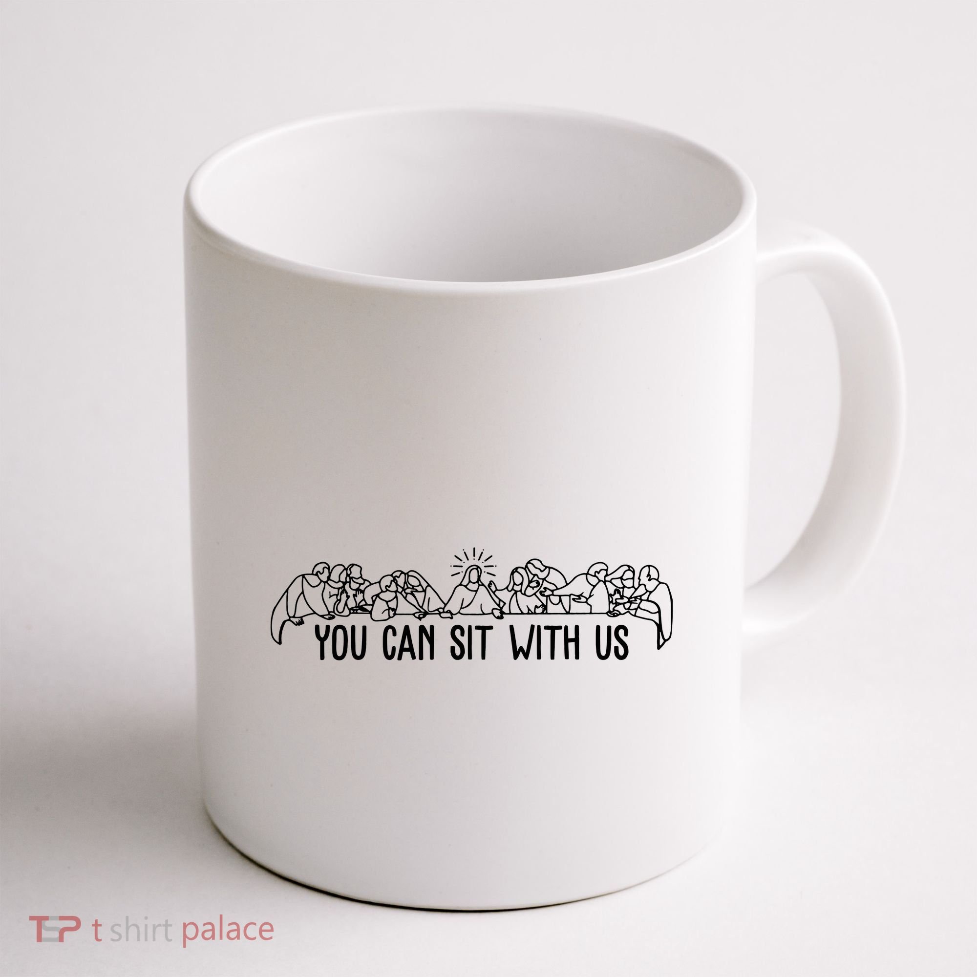 You Can Sit With Us Twelve Apostles Christianity Coffee Mug