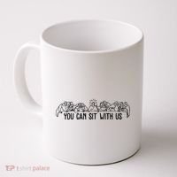 You Can Sit With Us Twelve Apostles Christianity Coffee Mug thumb 0