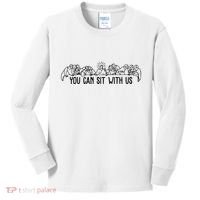 You Can Sit With Us Twelve Apostles Christianity Kids Long Sleeve Shirt thumb 0