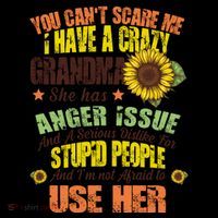 You Can't Scare Me I Have A Grandma With Anger Issues Coffee Mug thumb 5