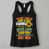 You Can't Scare Me I Have A Grandma With Anger Issues Women's Tank Top thumb 3