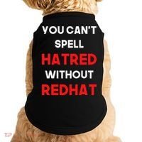 You CanT Spell Hatred Without Redhat Anti Trump Doggie Tank thumb 0