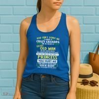 You Can’t Scare Me I Have A Crazy Grandpa Gift Women's Tank Top thumb 2