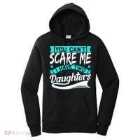 You Can't Scare Me I Have Two Daughters retro Mother's day Women's Hoodie thumb 0