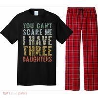You Can't Scare Me I Have Three Daughters Dad Father Day Pajama Set thumb 0
