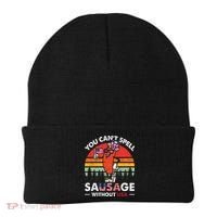 You Cant Spell Sausage Without USA 4th Of July American Beanie thumb 0