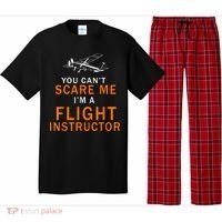 You Can't Scare Me, I'm A Flight Instructor Pilot Pajama Set thumb 0