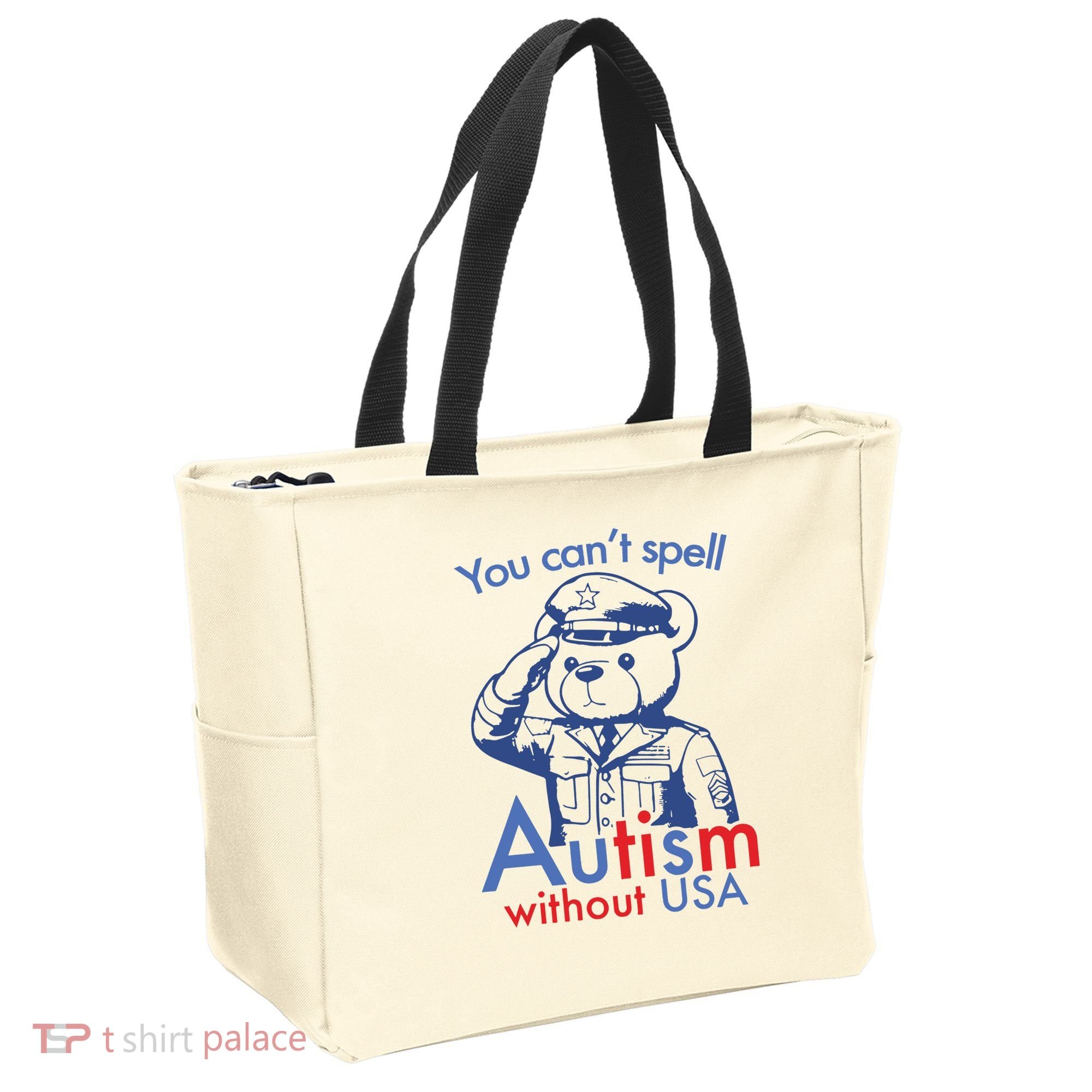 You Can’T Spell Autism Without Usa Tote Bag