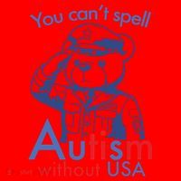 You Can’T Spell Autism Without Usa Santa Hat thumb 1
