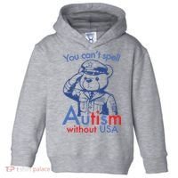 You Can’T Spell Autism Without Usa Toddler Hoodie thumb 0