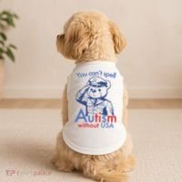 You Can’T Spell Autism Without Usa Doggie Tank thumb 2