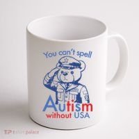 You Can’T Spell Autism Without Usa Coffee Mug thumb 1