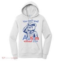 You Can’T Spell Autism Without Usa Women's Hoodie thumb 0
