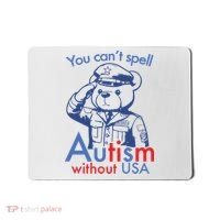 You Can’T Spell Autism Without Usa Mousepad thumb 0