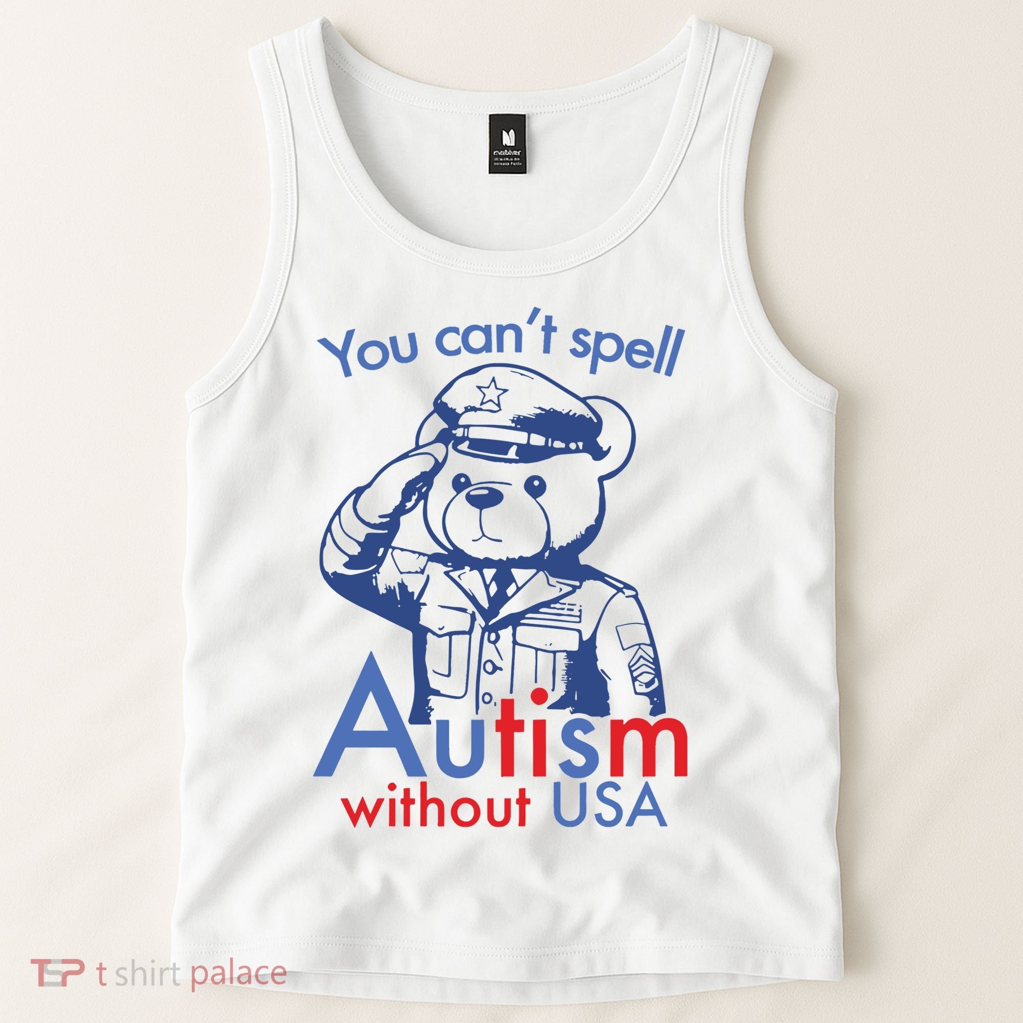 You Can’T Spell Autism Without Usa Tank Top