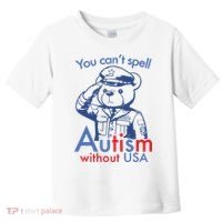 You Can’T Spell Autism Without Usa Toddler T-Shirt thumb 0