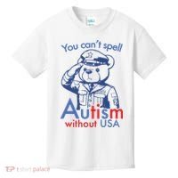 You Can’T Spell Autism Without Usa Kids T-Shirt thumb 0