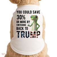 You Could Save More By Switching Back To Trump Funny Doggie Tank thumb 0