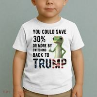 You Could Save More By Switching Back To Trump Funny Toddler T-Shirt thumb 2