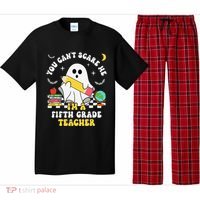 You CanT Scare Me IM A Fifth Grade Teacher Halloween Pajama Set thumb 0