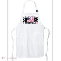 You Can't Spell Sausage Without USA Funny Apron thumb 0