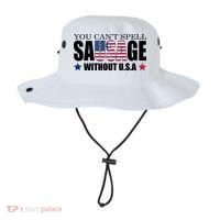 You Can't Spell Sausage Without USA Funny Bucket Hat thumb 0