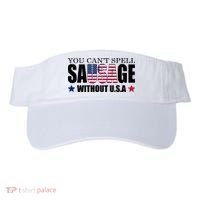 You Can't Spell Sausage Without USA Funny Visor thumb 0