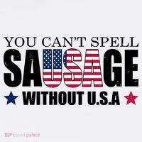 You Can't Spell Sausage Without USA Funny Visor thumb 3