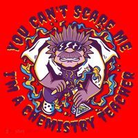 You Can't Scare Me I'm A Chemistry Teacher Santa Hat thumb 1