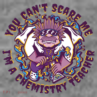 You Can't Scare Me I'm A Chemistry Teacher Women's Hoodie thumb 2