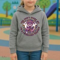 You Can't Scare Me I'm A Chemistry Teacher Kids Hoodie thumb 3
