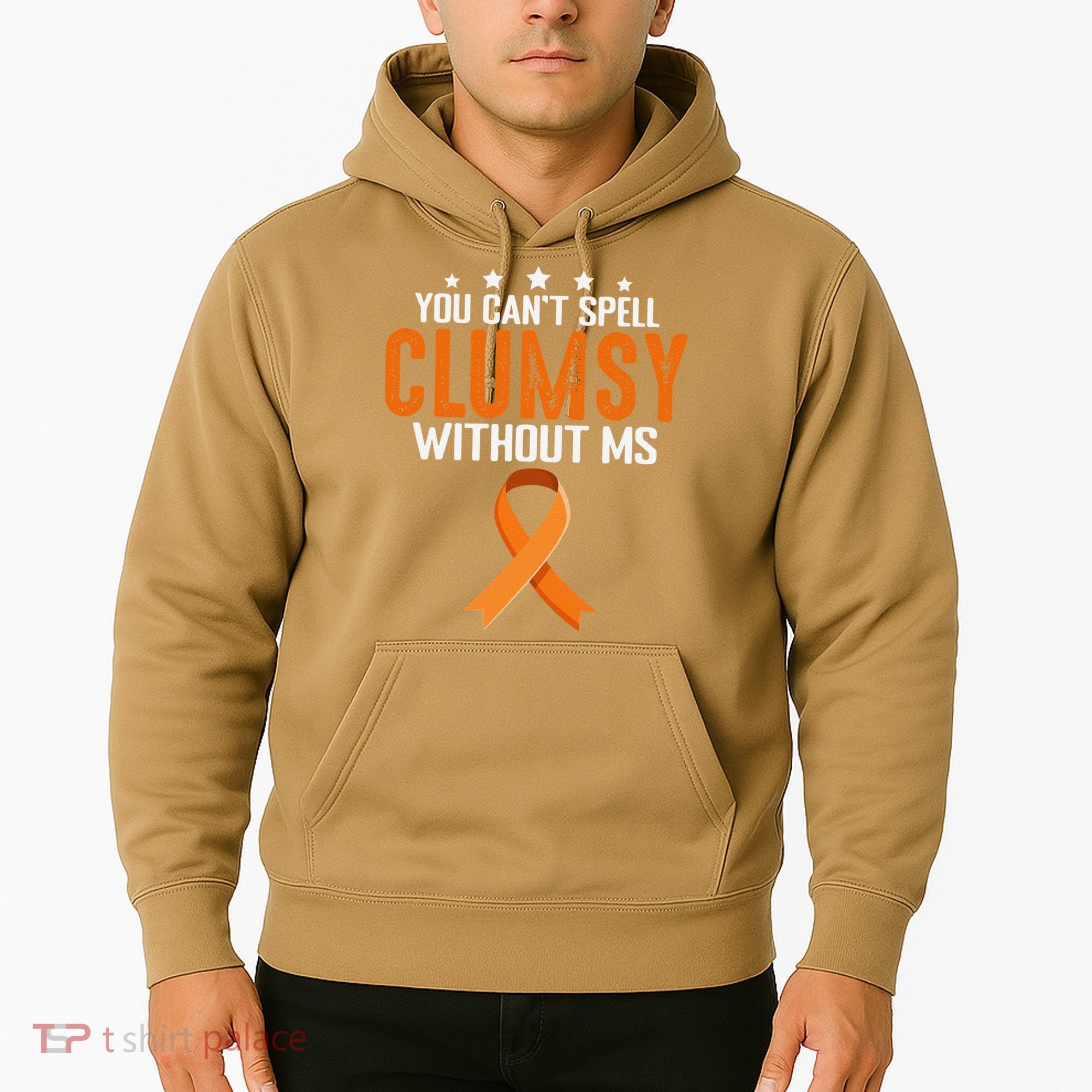You Cant Spell Clumsy Without MS Awareness Empowerment Hoodie