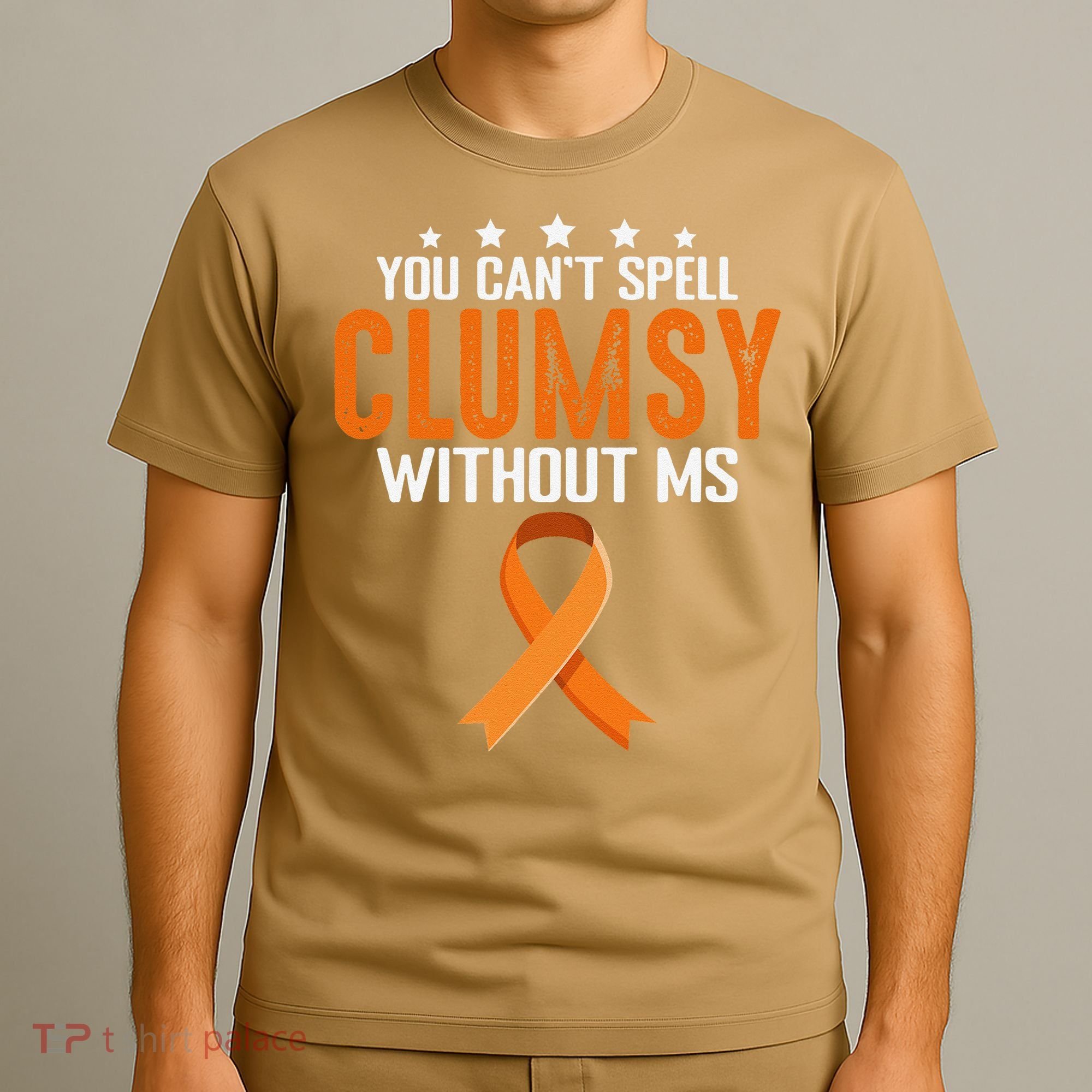 You Cant Spell Clumsy Without MS Awareness Empowerment T-Shirt