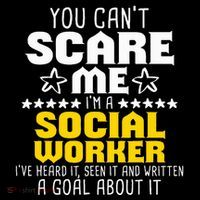 You CanT Scare Me IM A Social Worker Community Servant Ornament thumb 1
