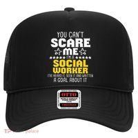 You CanT Scare Me IM A Social Worker Community Servant Hat thumb 0