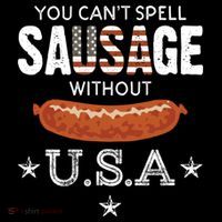 You Cant Spell Sausage Without Usa Funny Patriotic Great Gift Coffee Mug thumb 5