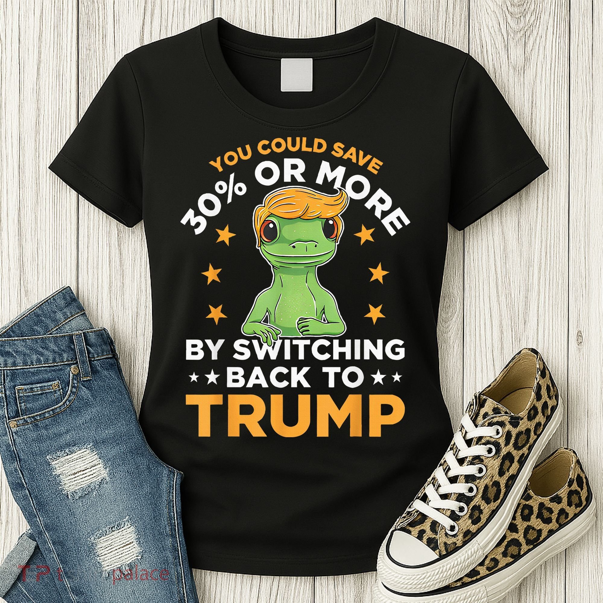 You Could Save 30 Percent Or More By Switching Back To Trump Women's T-Shirt