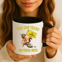 You Can Tread On These Nuts Patriotic Squirrel Funny Humor Coffee Mug thumb 3