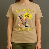 You Can Tread On These Nuts Patriotic Squirrel Funny Humor T-Shirt thumb 4