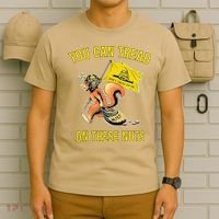 You Can Tread On These Nuts Patriotic Squirrel Funny Humor T-Shirt thumb 6