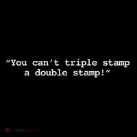 You CanT Triple Stamp A Double Stamp Dumb Women's Hoodie thumb 2