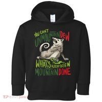 You Can’T Unmountain Dew What’S Already Been Mountain Done Toddler Hoodie thumb 0